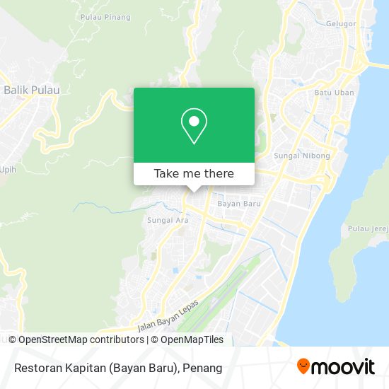 Restoran Kapitan (Bayan Baru) map