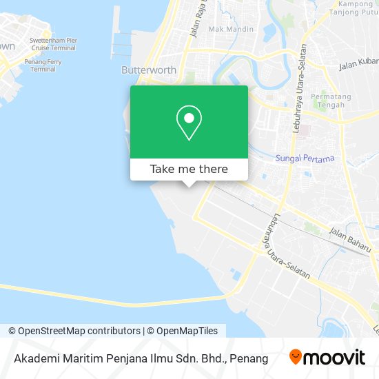 Peta Akademi Maritim Penjana Ilmu Sdn. Bhd.