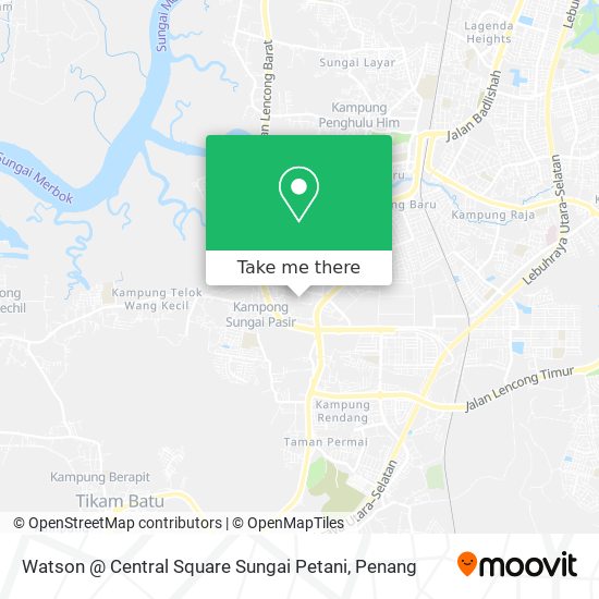 Peta Watson @ Central Square Sungai Petani