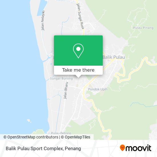 Balik Pulau Sport Complex map