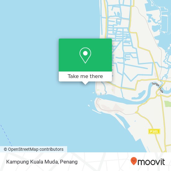 Peta Kampung Kuala Muda