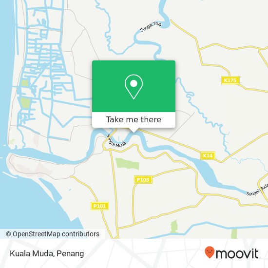 Peta Kuala Muda