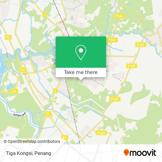 Tiga Kongsi map