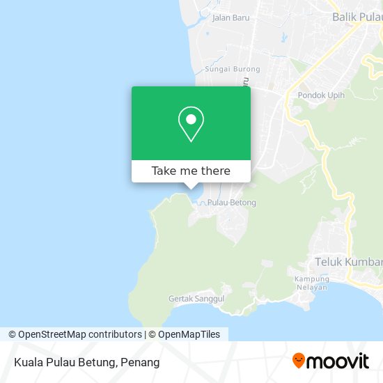 Peta Kuala Pulau Betung