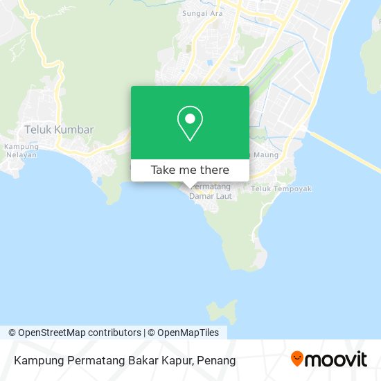 Kampung Permatang Bakar Kapur map