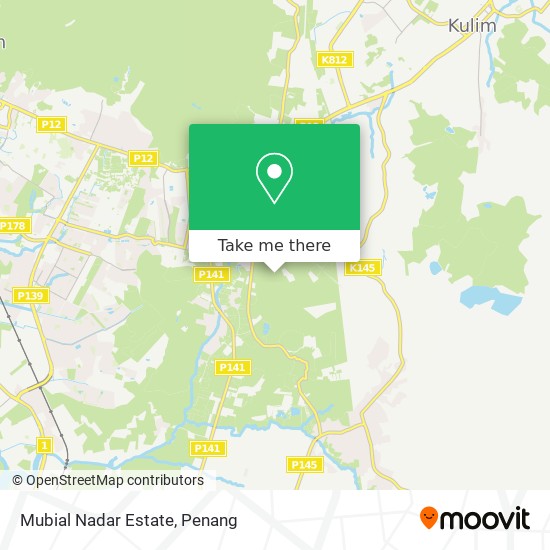Mubial Nadar Estate map