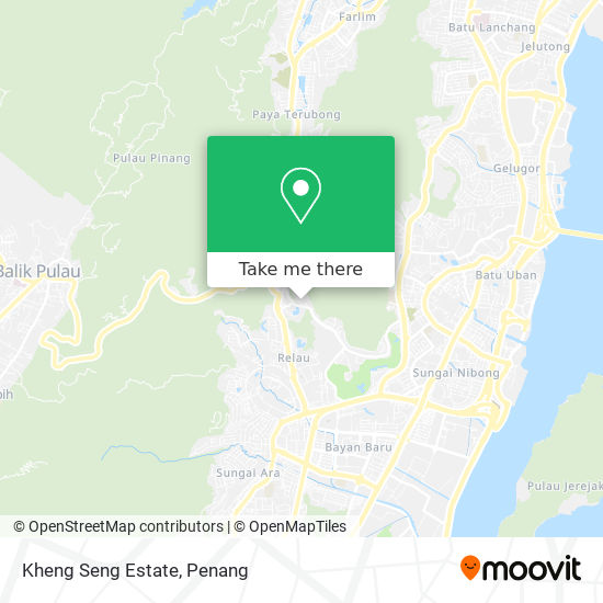Kheng Seng Estate map