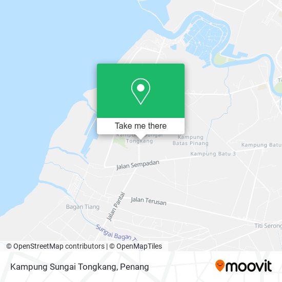 Peta Kampung Sungai Tongkang