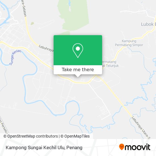 Peta Kampong Sungai Kechil Ulu