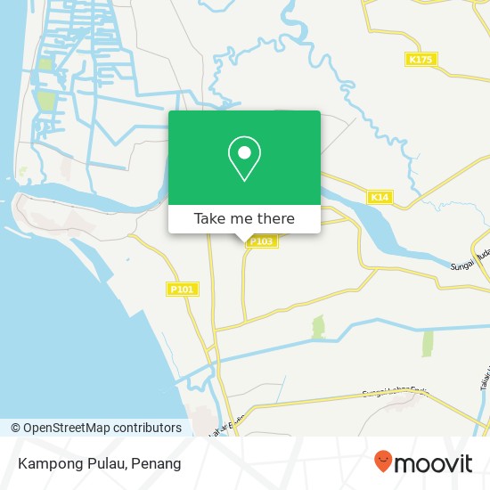 Kampong Pulau map