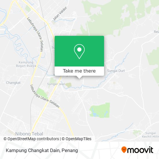 Kampung Changkat Dain map