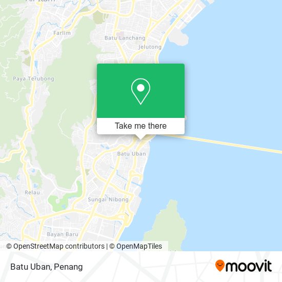 Batu Uban map