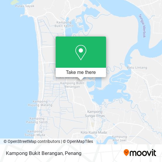 Peta Kampong Bukit Berangan
