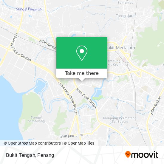 Peta Bukit Tengah