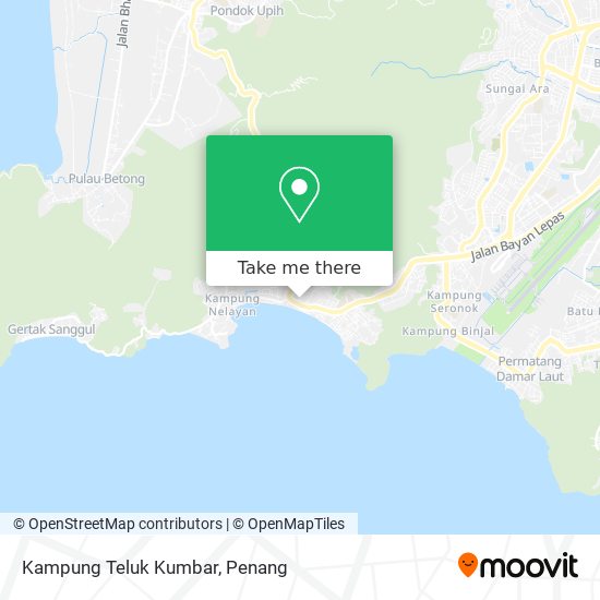 Kampung Teluk Kumbar map