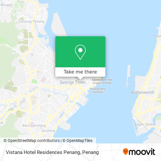 Vistana Hotel   Residences Penang map