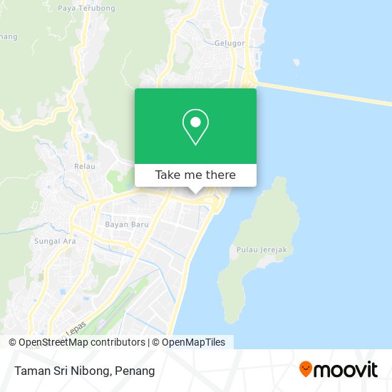 Taman Sri Nibong map