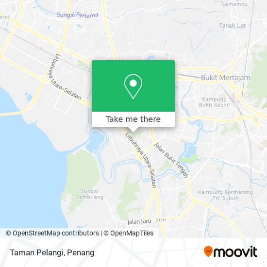 Taman Pelangi map