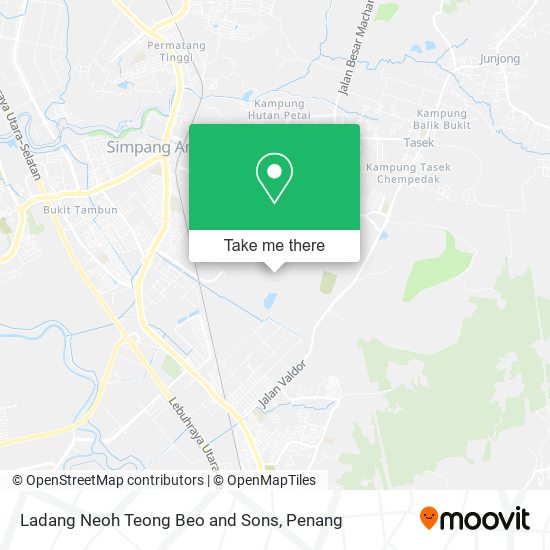 Ladang Neoh Teong Beo and Sons map
