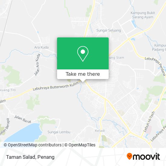 Taman Salad map