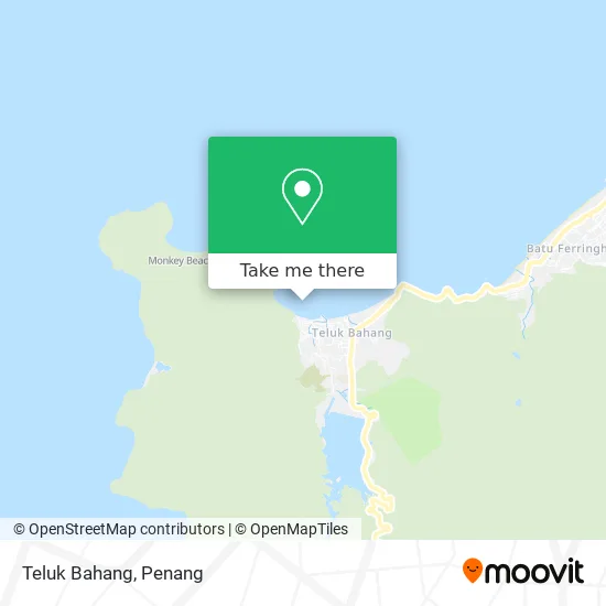 Teluk Bahang map