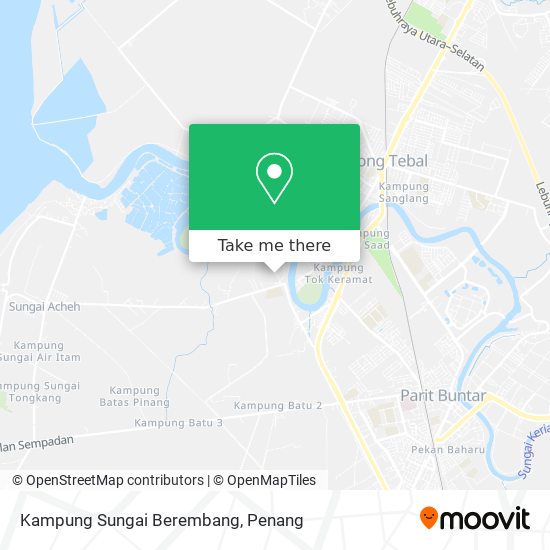 Peta Kampung Sungai Berembang