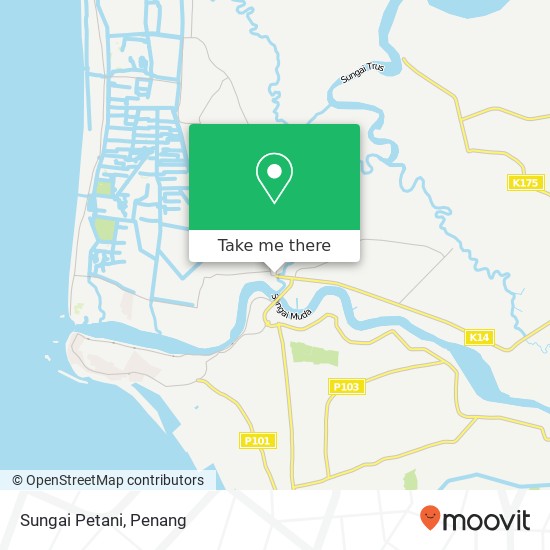 Sungai Petani map