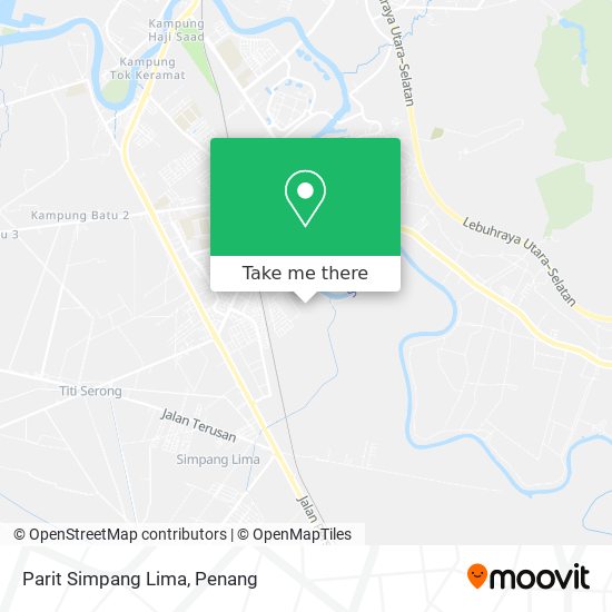 Parit Simpang Lima map