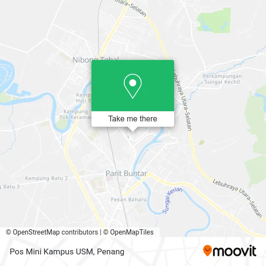 Pos Mini Kampus USM map