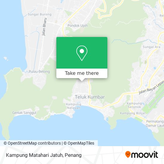 Kampung Matahari Jatuh map