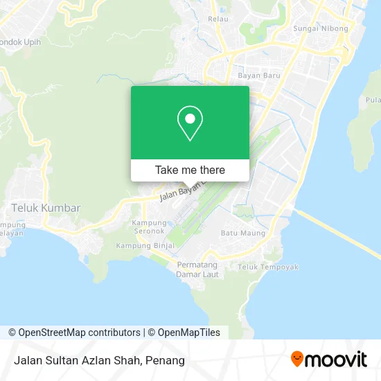 Jalan Sultan Azlan Shah map