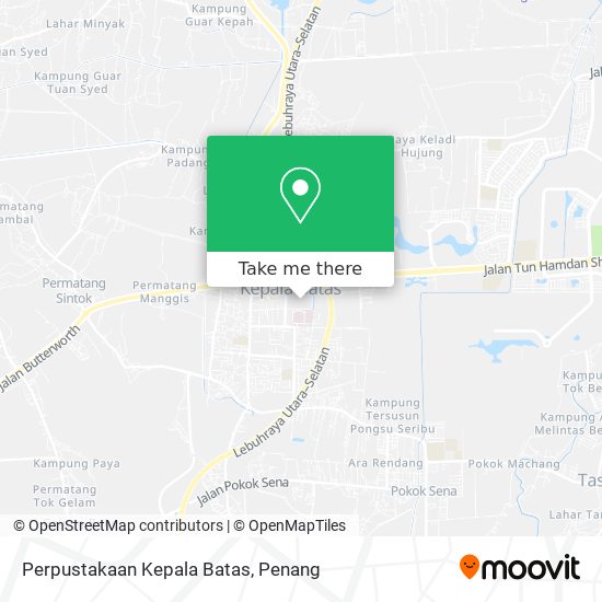 Perpustakaan Kepala Batas map