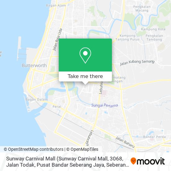 Sunway Carnival Mall map