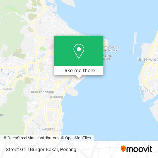 Street Grill Burger Bakar map