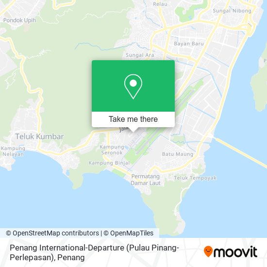 Penang International-Departure (Pulau Pinang-Perlepasan) map