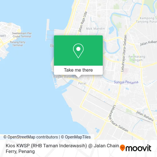 Kios KWSP (RHB Taman Inderawasih) @ Jalan Chain Ferry map