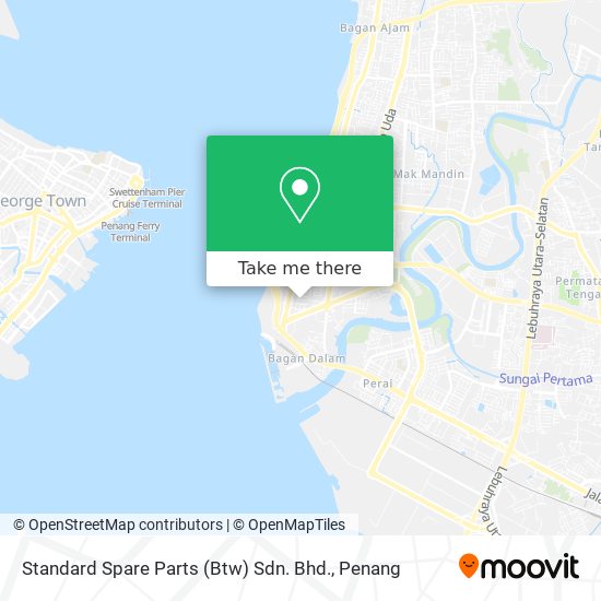Peta Standard Spare Parts (Btw) Sdn. Bhd.