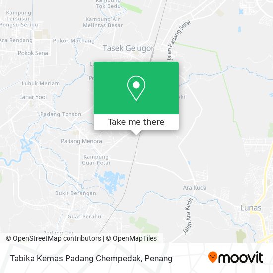 Tabika Kemas Padang Chempedak map