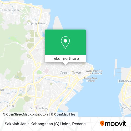 Sekolah Jenis Kebangsaan (C) Union map