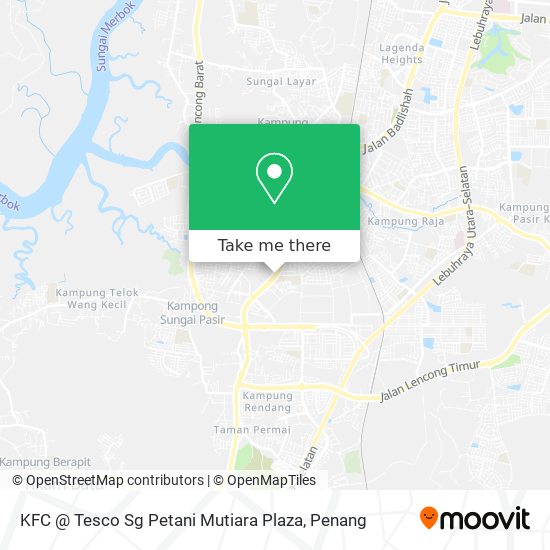KFC @ Tesco Sg Petani Mutiara Plaza map