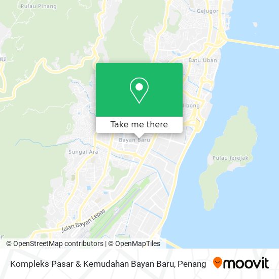Kompleks Pasar & Kemudahan Bayan Baru map