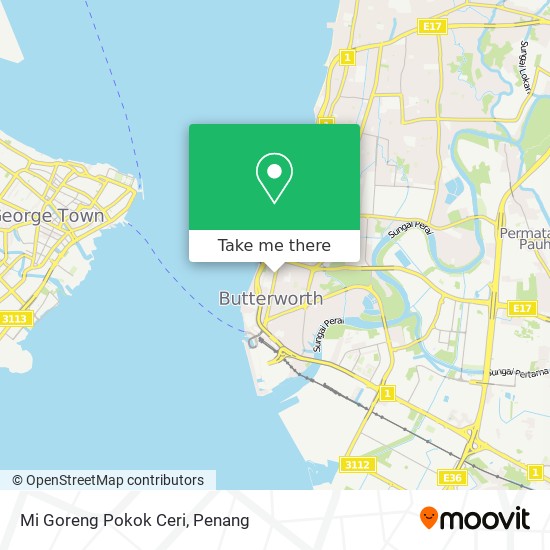 How To Get To Mi Goreng Pokok Ceri In Pulau Pinang By Bus Ferry Or Train