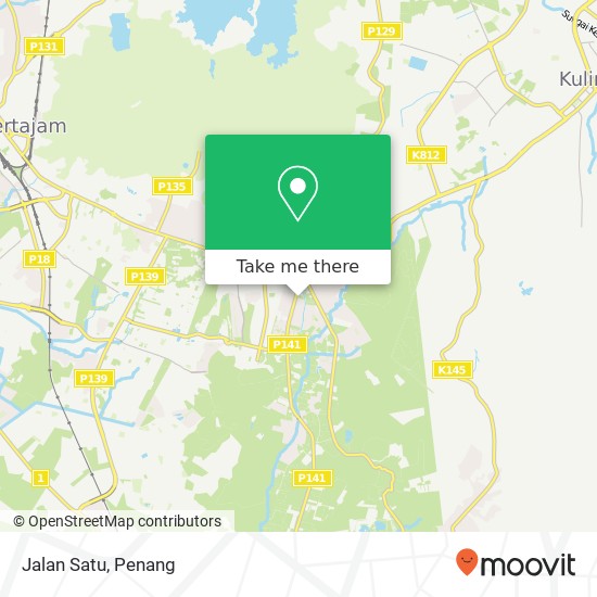 Jalan Satu map