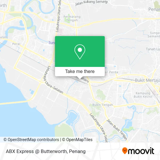 ABX Express @ Butterworth map