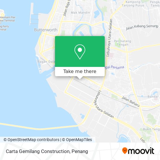Carta Gemilang Construction map