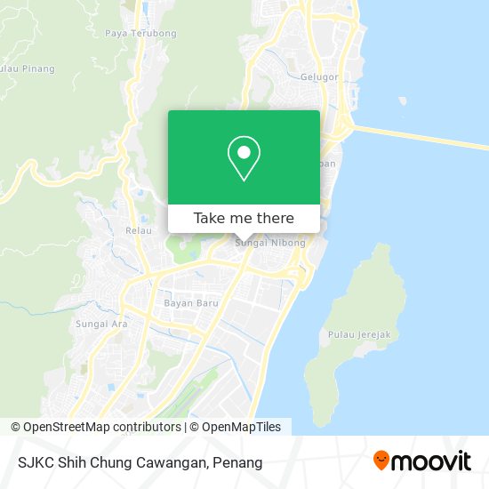 SJKC Shih Chung Cawangan map