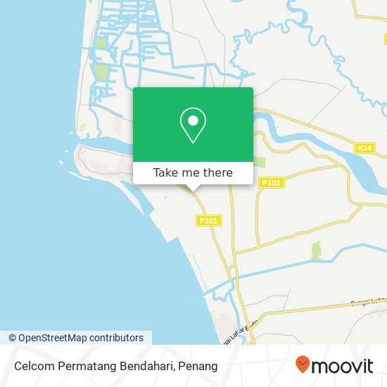 Celcom Permatang Bendahari map