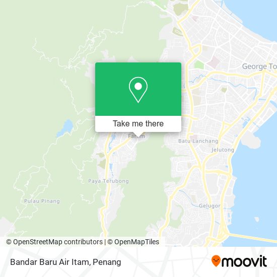 如何坐公交或轮渡去pulau Pinang的bandar Baru Air Itam