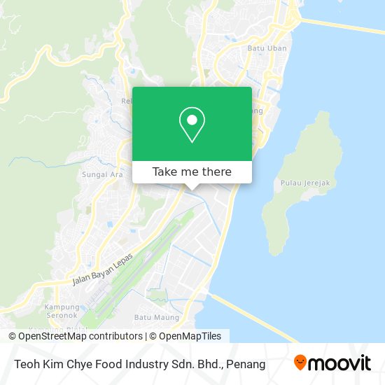 Teoh Kim Chye Food Industry Sdn. Bhd. map