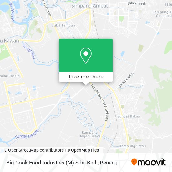 Big Cook Food Industies (M) Sdn. Bhd. map